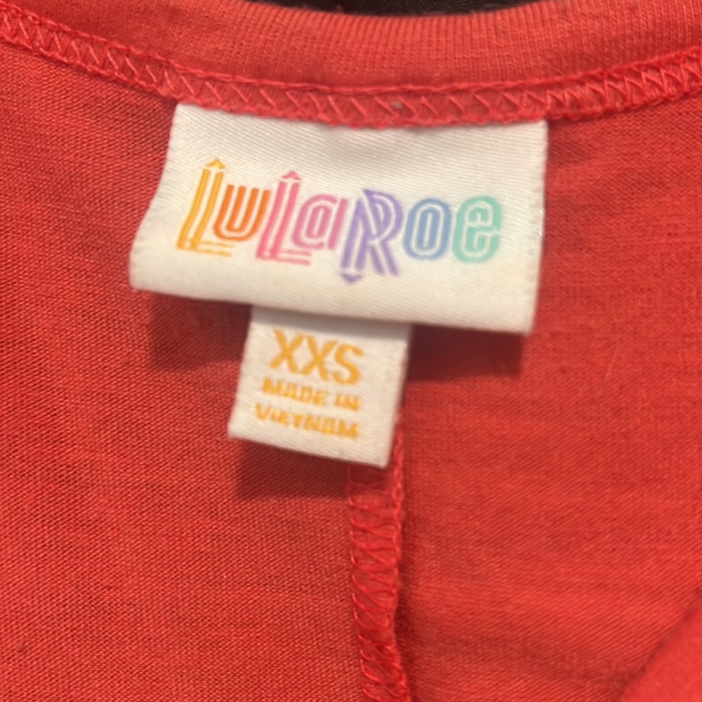 Coral LulaRoe Dress - Picture 2 of 2